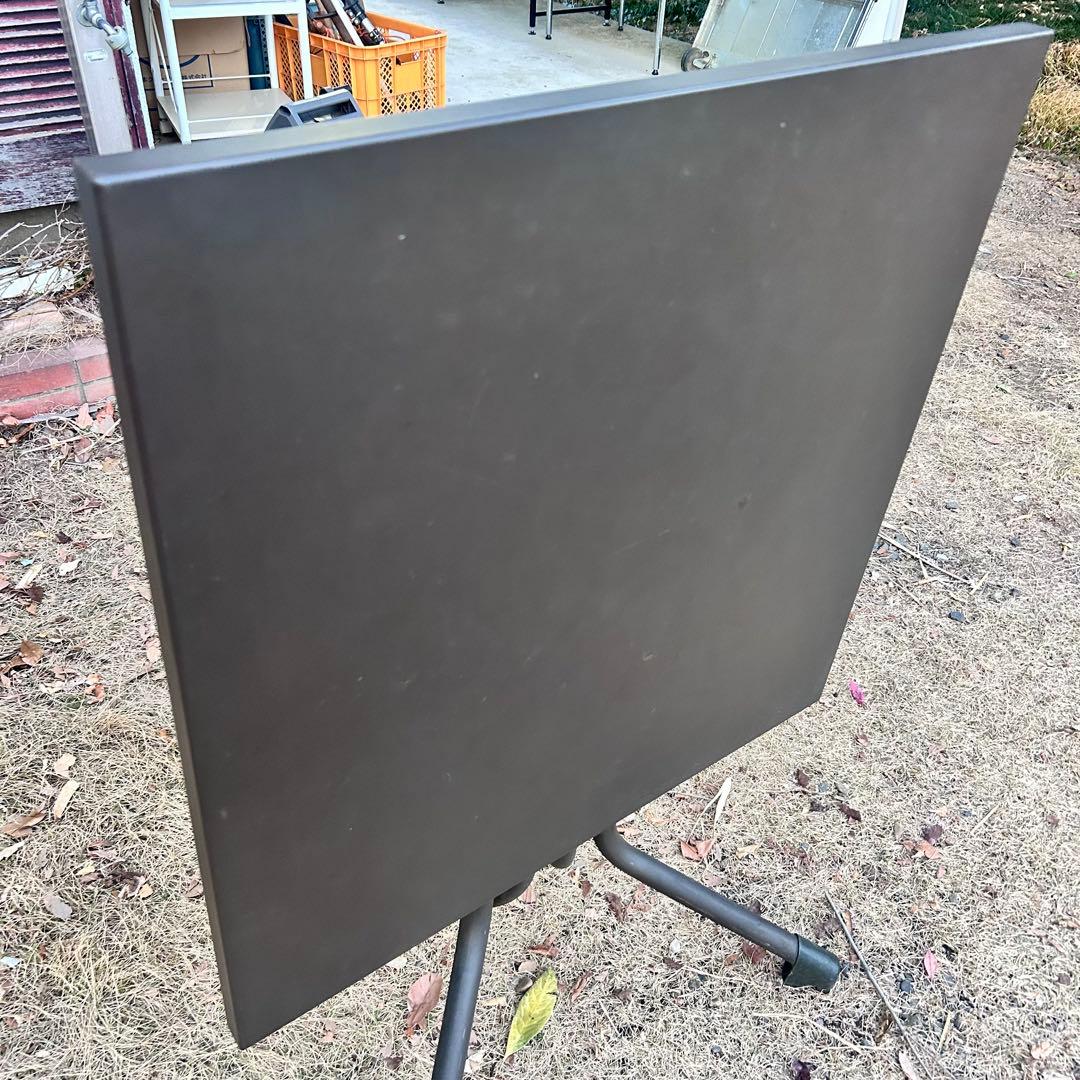 RESTAREA ラスティ折りたたみテーブル カフェテーブル アイアン ガーデン