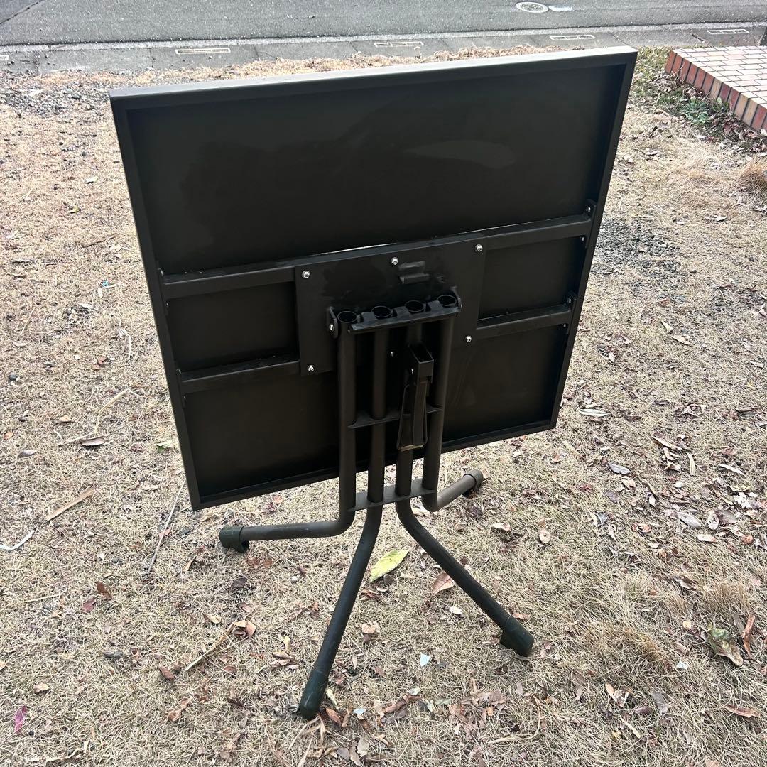 RESTAREA ラスティ折りたたみテーブル カフェテーブル アイアン ガーデン