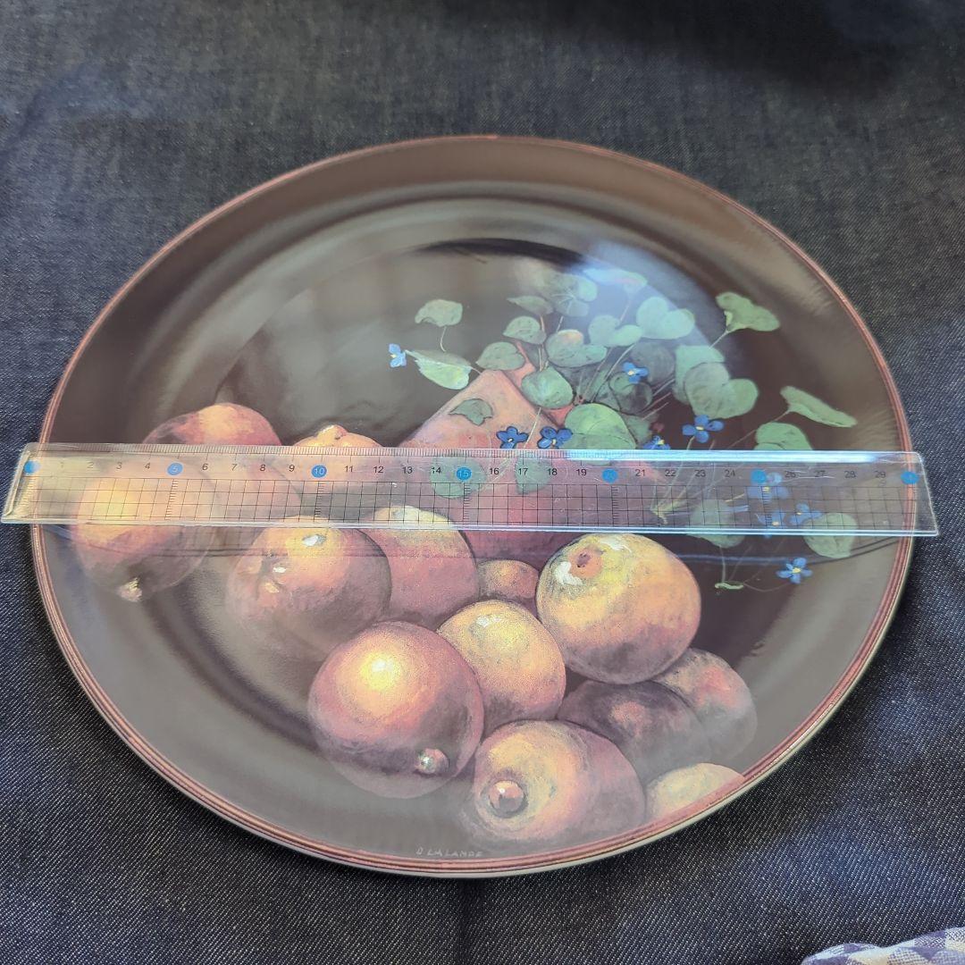 Gien Cueillette 飾皿 フランス製 廃盤品 超美品