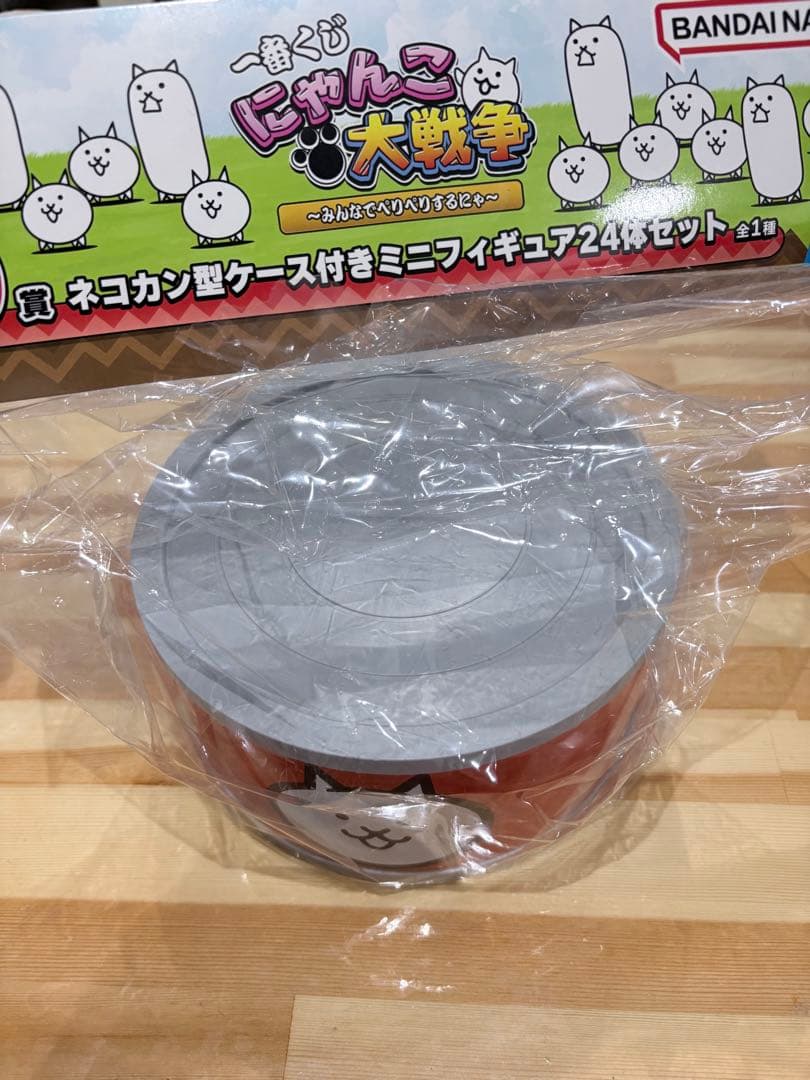 にゃんこ大戦争 一番くじ D賞 ネコカン型ケース付きミニフィギュア24