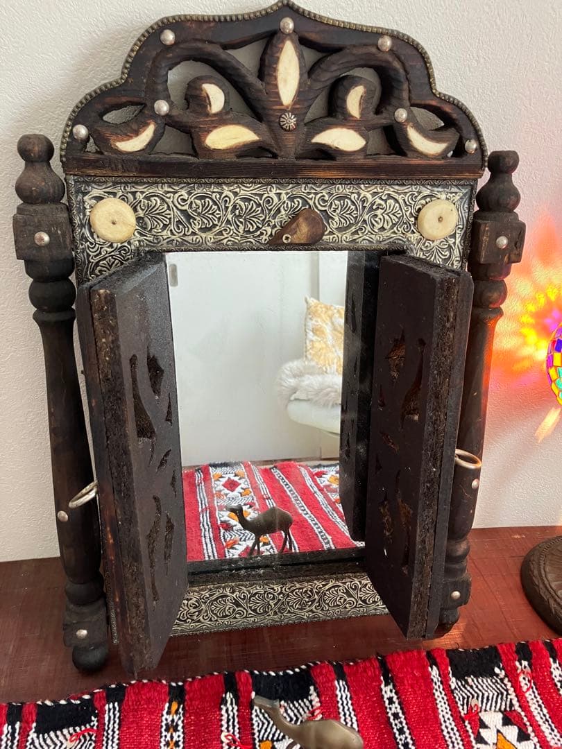 値下げしました！モロッコ　鏡　ミラー