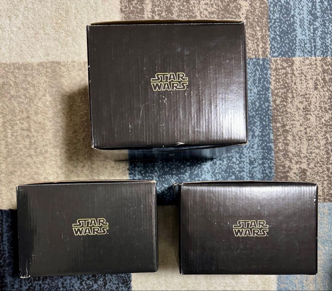 【シリアルナンバー入り】スター・ウォーズ フィギュア 3点セット