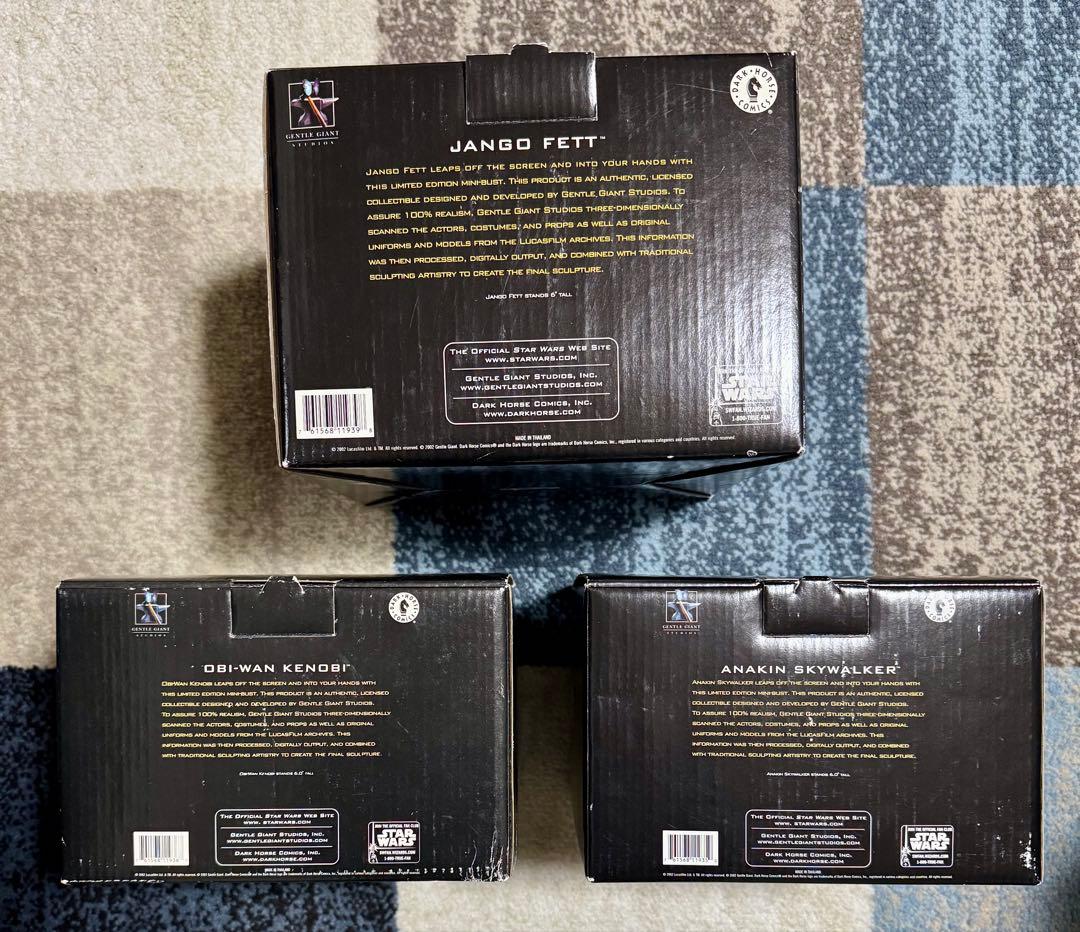 【シリアルナンバー入り】スター・ウォーズ フィギュア 3点セット