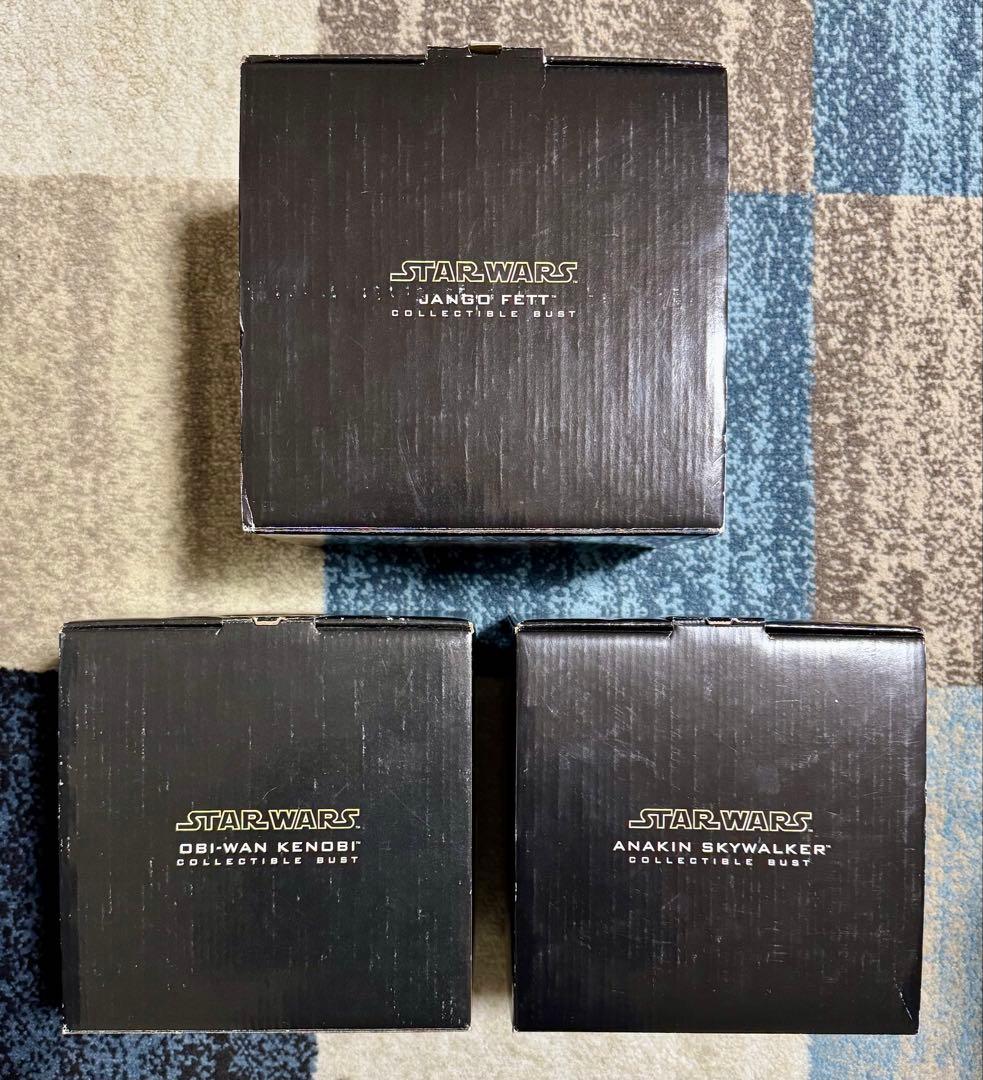 【シリアルナンバー入り】スター・ウォーズ フィギュア 3点セット