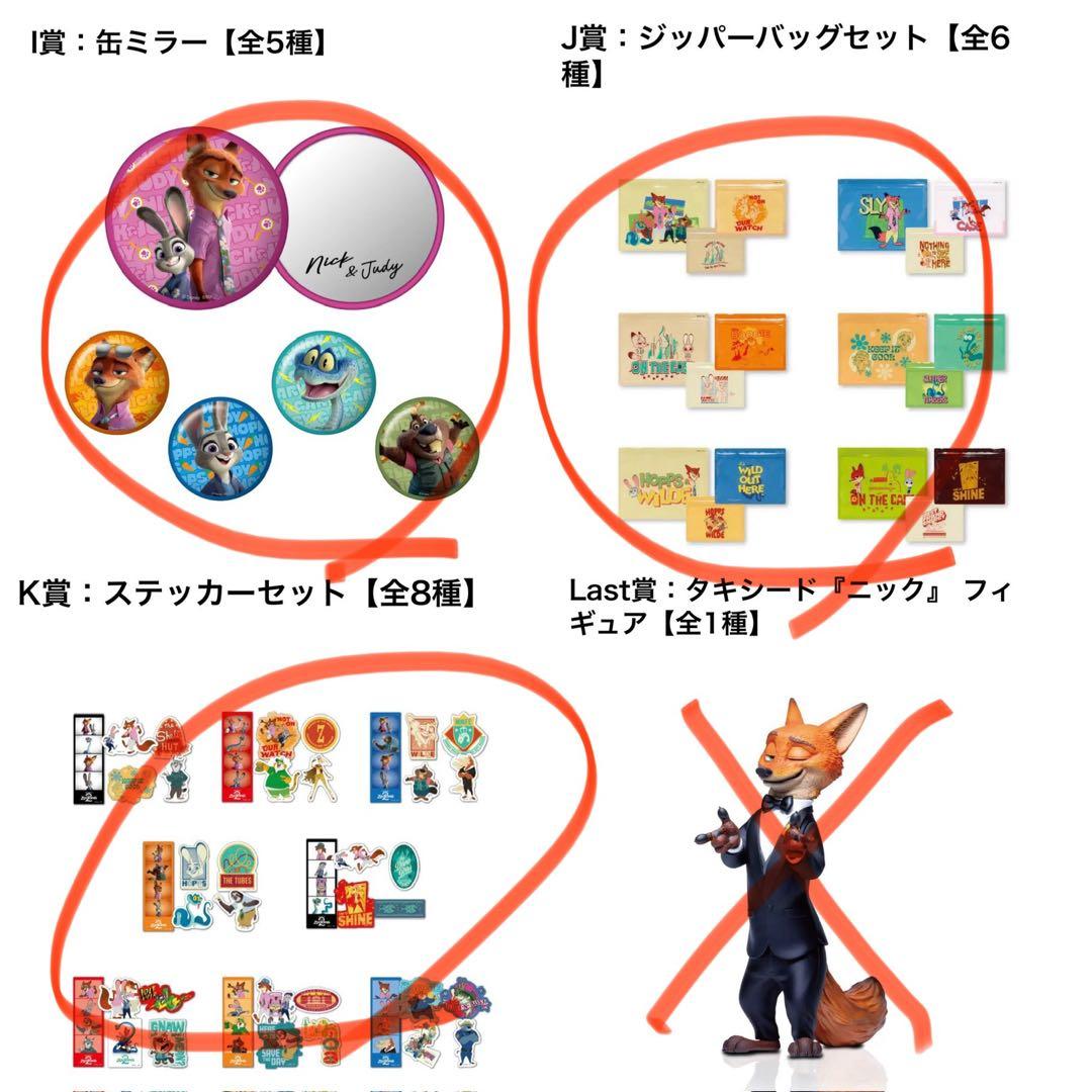 【新品未開封】ズートピア2 Happyくじ A賞他 計34点まとめ売り