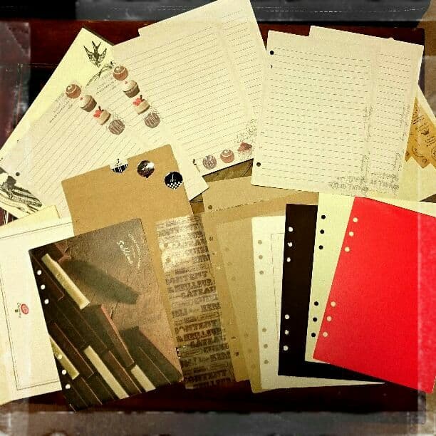 エリーフィル★ バイブル 6穴 A5 各サイズ リング手帳 リフィル 創作