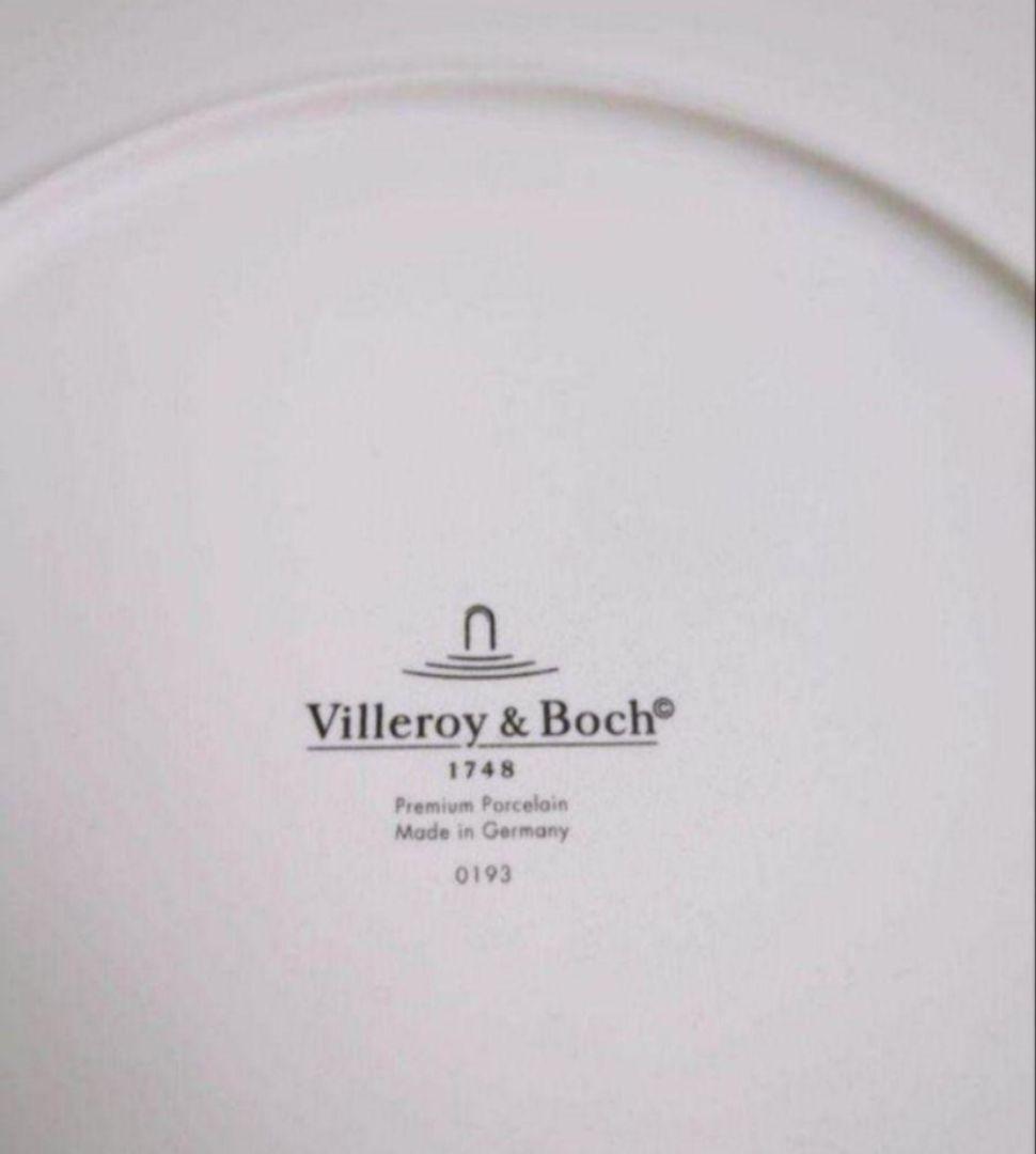 ビレロイ&ボッホ　ロック　白　大皿　５枚