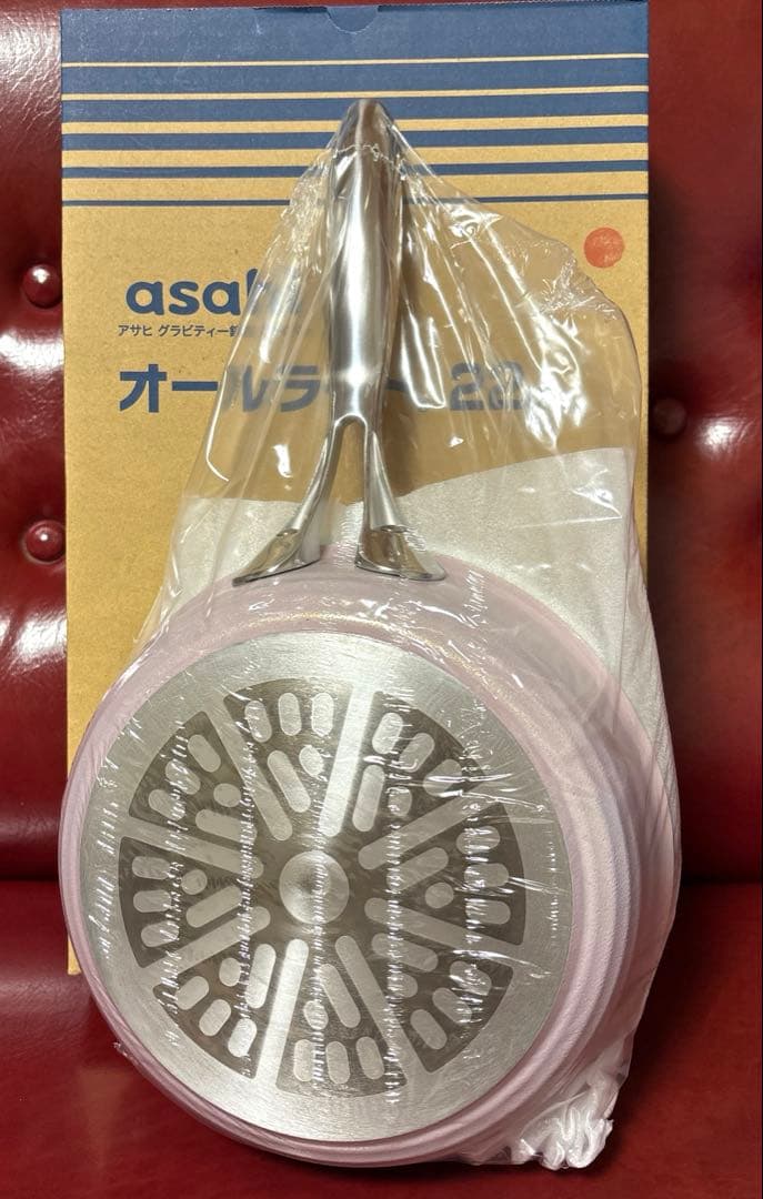 アサヒグラビティー鋳鉄フライパン オールライト 22cm Pink - メルカリ