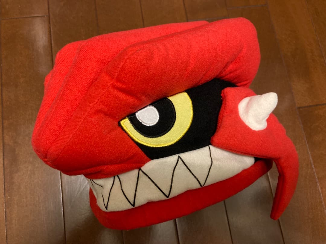 限定品】ポケモン グラードン ポケパーク なりきりキャップ コスプレ