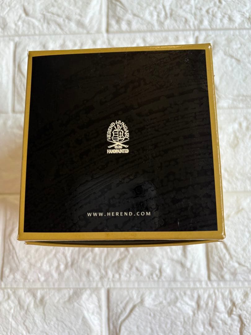 【未使用/箱付】ヘレンド HEREND アポニー豆皿9枚セット（赤青ピンク）希少