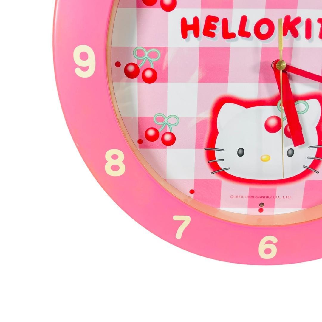 1998年レトロ HELLO KITTY ハローキティちゃんからくり掛け時計 - メルカリ