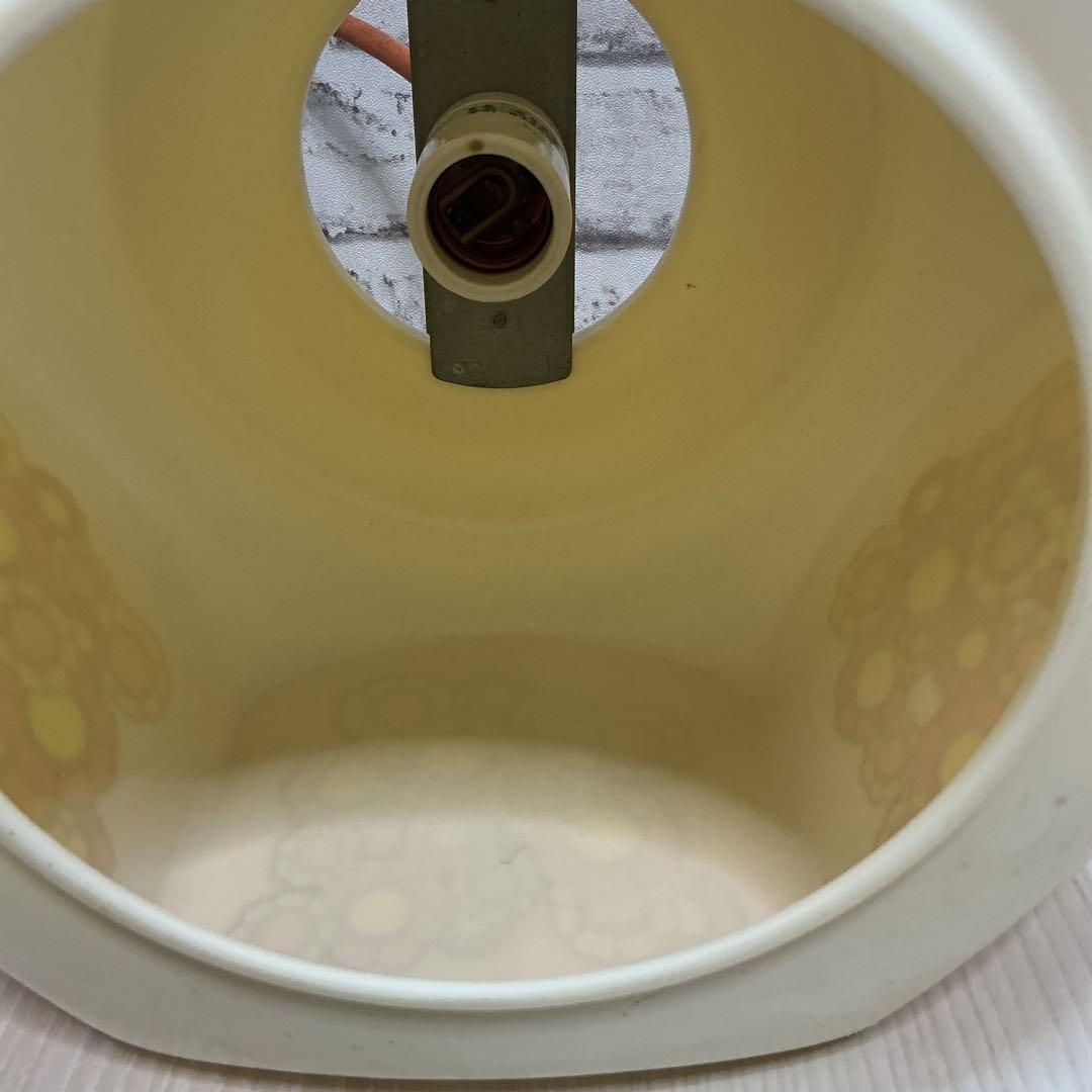 アンティーク【昭和レトロ】National 花柄 ペンダントライト