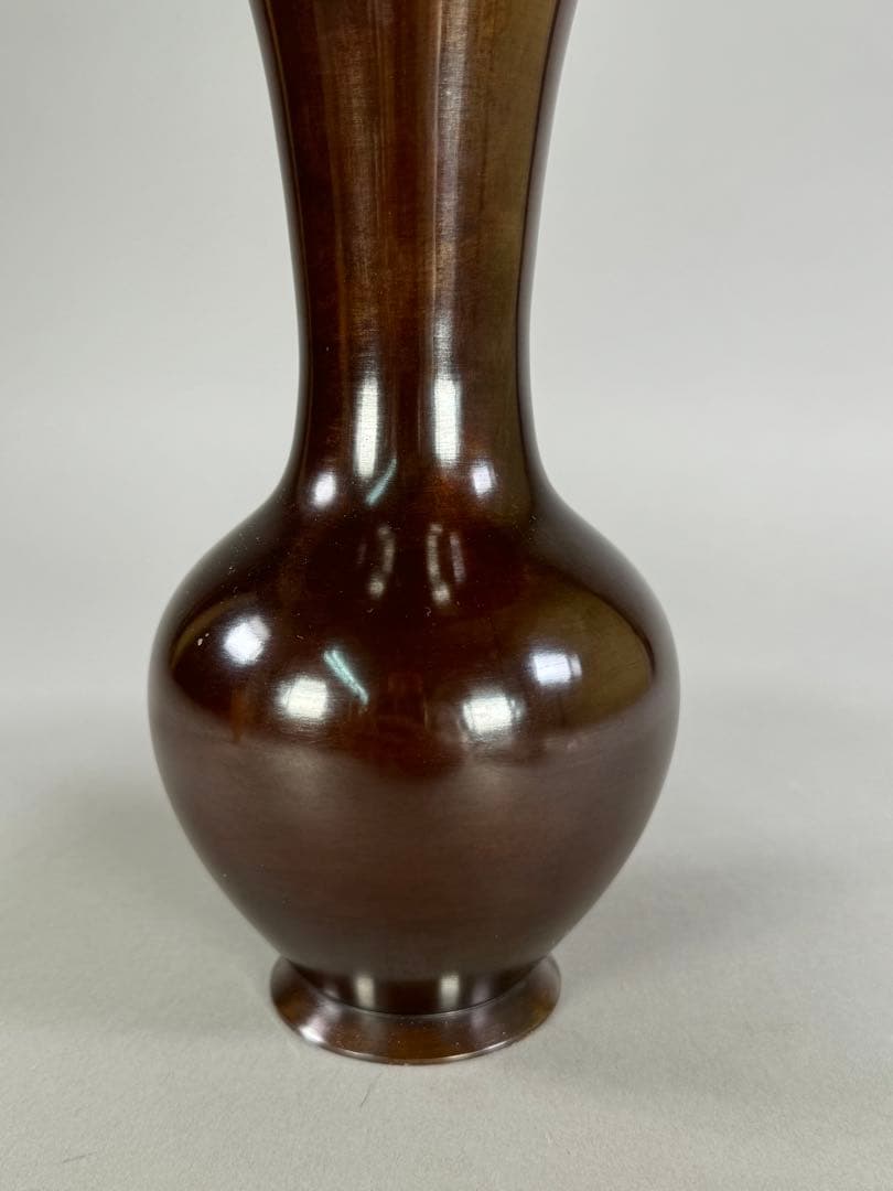 池坊 いけばな 唐銅鋳造 銅花器 - メルカリ