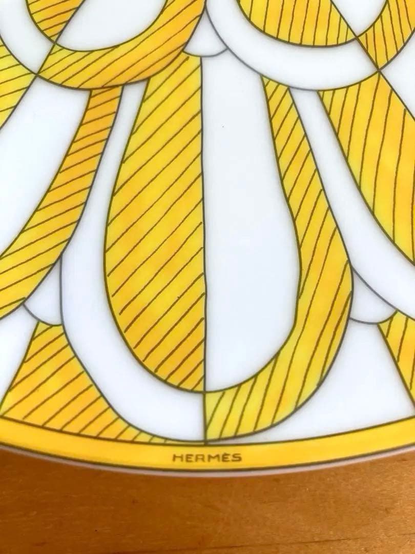 【エルメス　HERMES】新品•未使用　ソレイユデザートプレート　21㎝×2枚