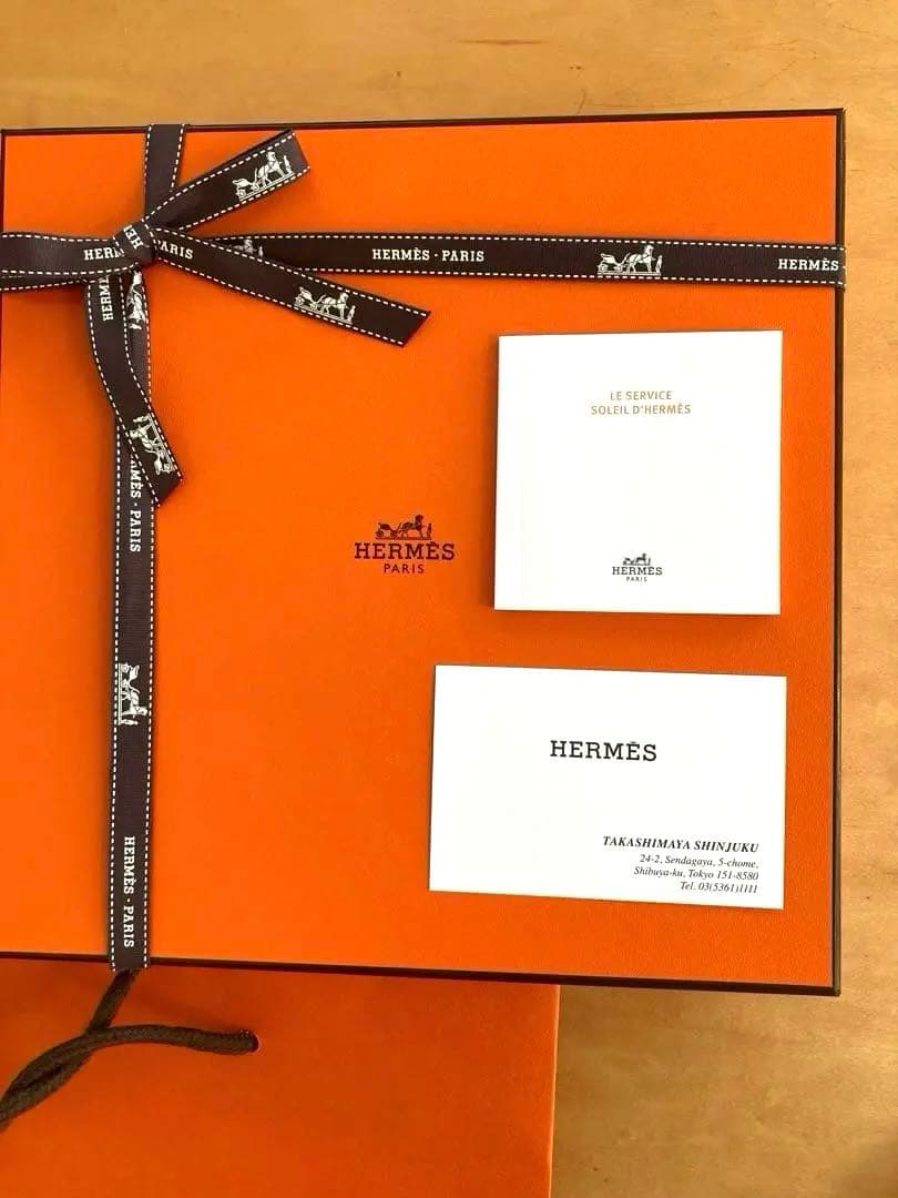 【エルメス　HERMES】新品•未使用　ソレイユデザートプレート　21㎝×2枚