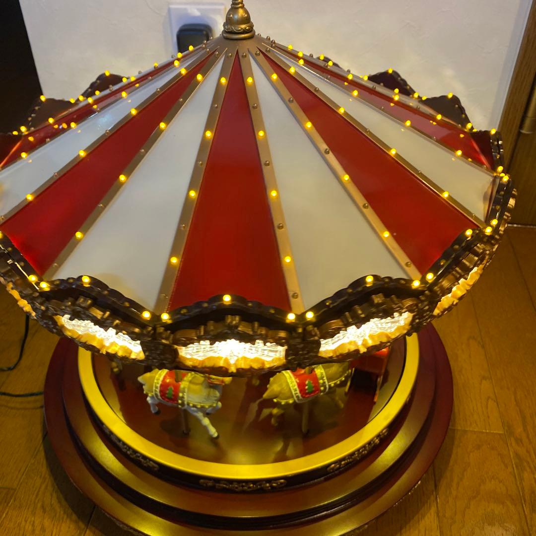 【希少】ミスタークリスマスデラックスカルーセル 　オルゴール20曲