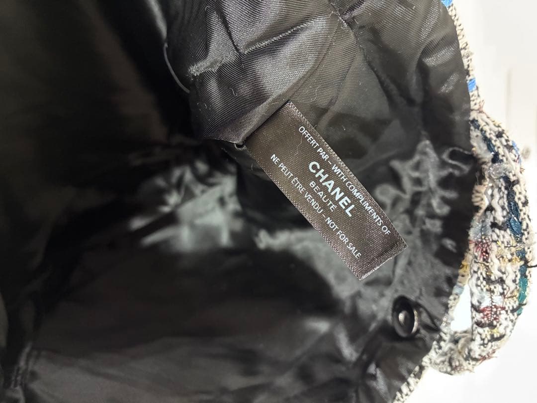 m*1様 CHANEL シャネルノベルティ　トートバッグ　ハンドバッグ　ブルーラ