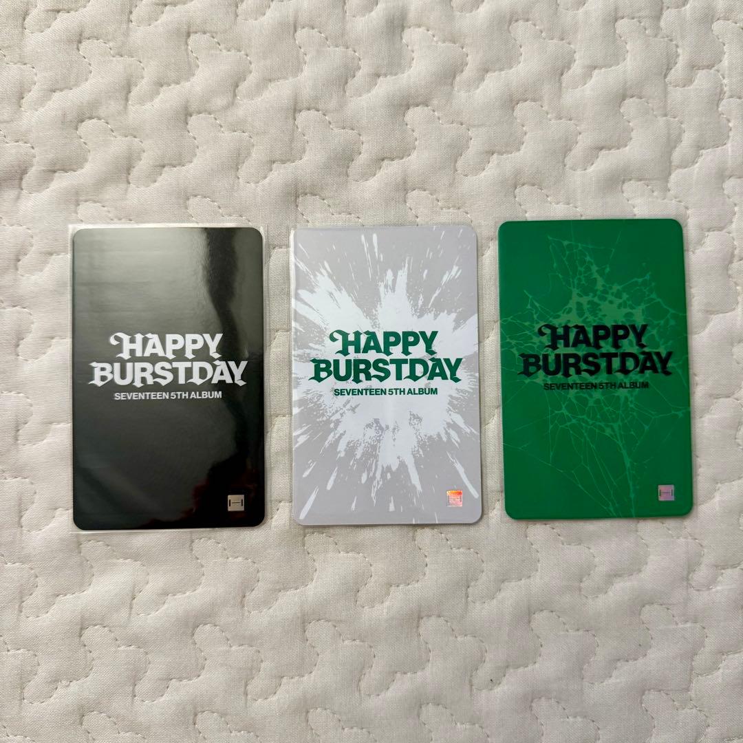 SEVENTEEN happyburstday スングァン トレカ ラキドロ - メルカリ