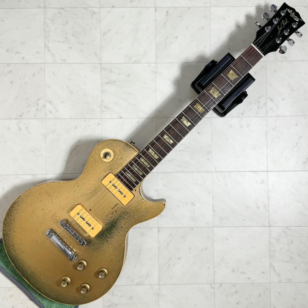 希少 Navigator ESP Les Paul Gold Top P90 - メルカリ