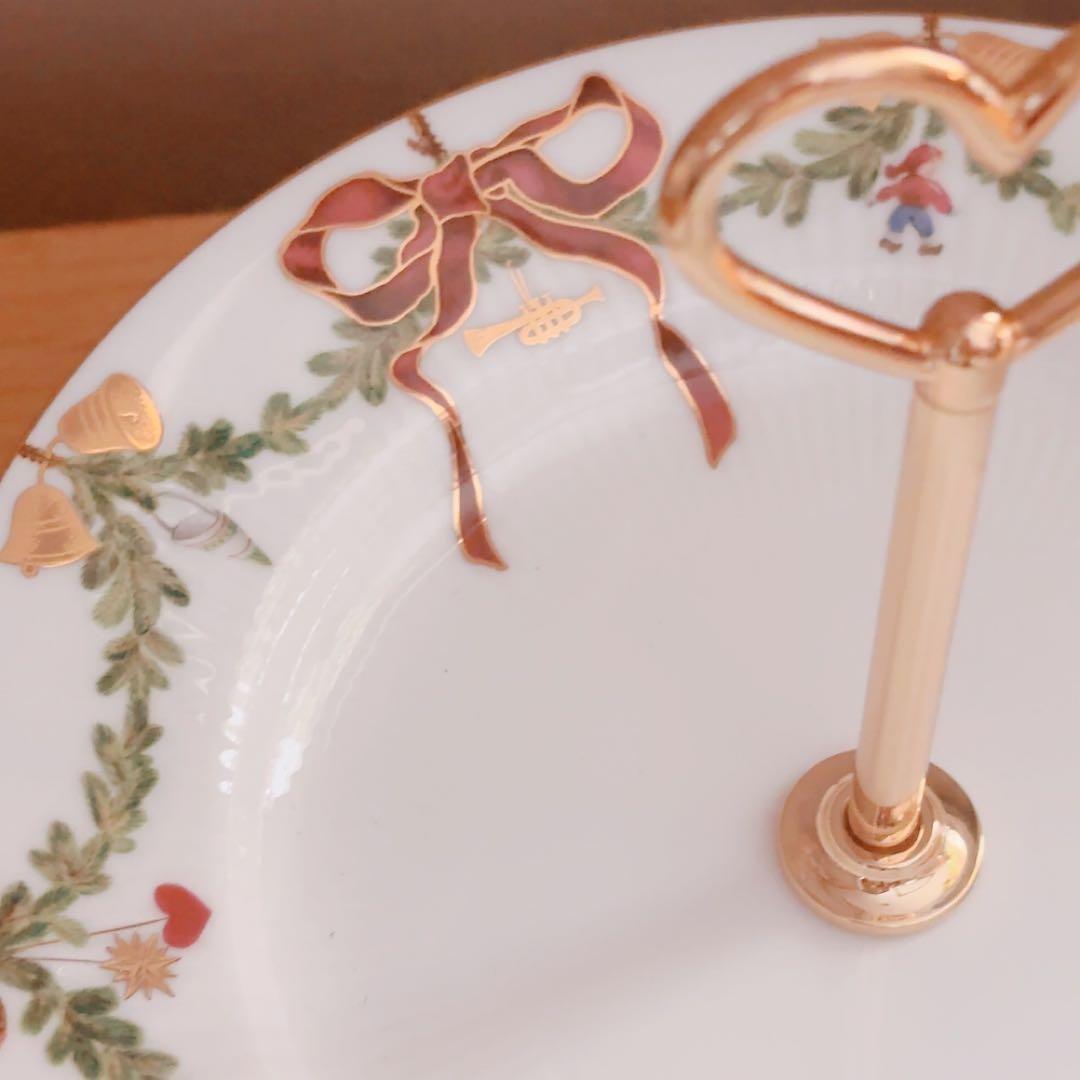 ロイヤルコペンハーゲンデザートスタンド 2段新品未使用