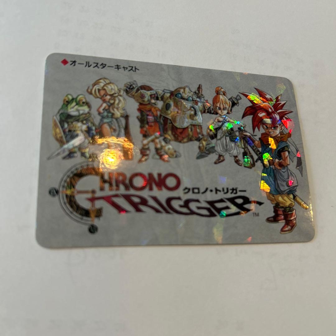 クロノトリガー オールスターキャスト トレーディングカード ステンド