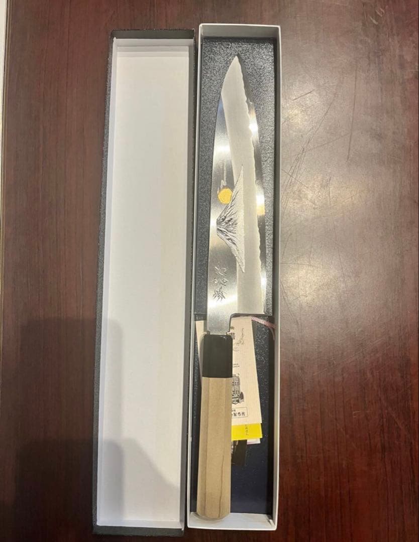 堺 孝行 牛刀　Traditional craft knife