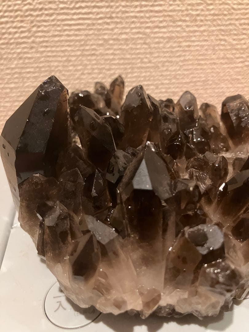 アーカンソー産スモーキークォーツ　両面クラスター