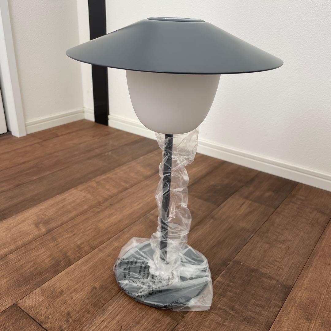 blomus ANI LAMPモバイルLEDランプ USB充電式 グレー
