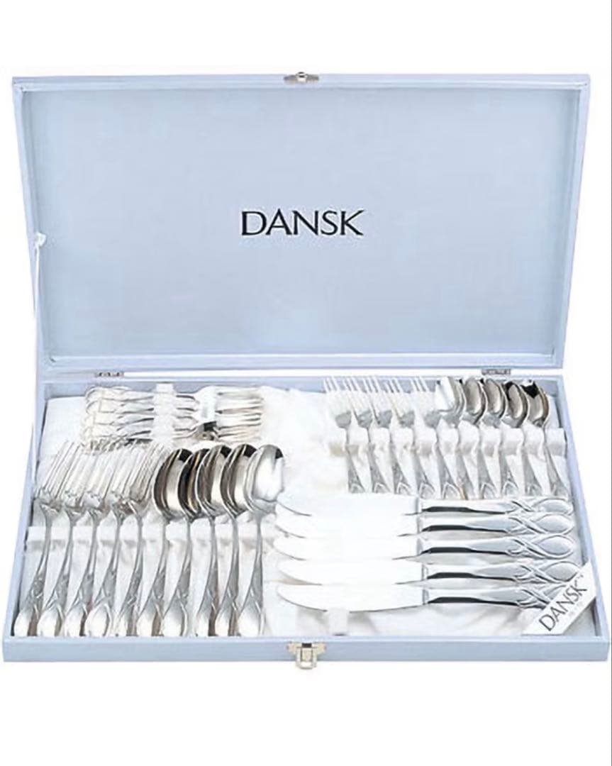 ダンスク カトラリーセット　LEAF リーフ　ディナーセット〈30本セット〉