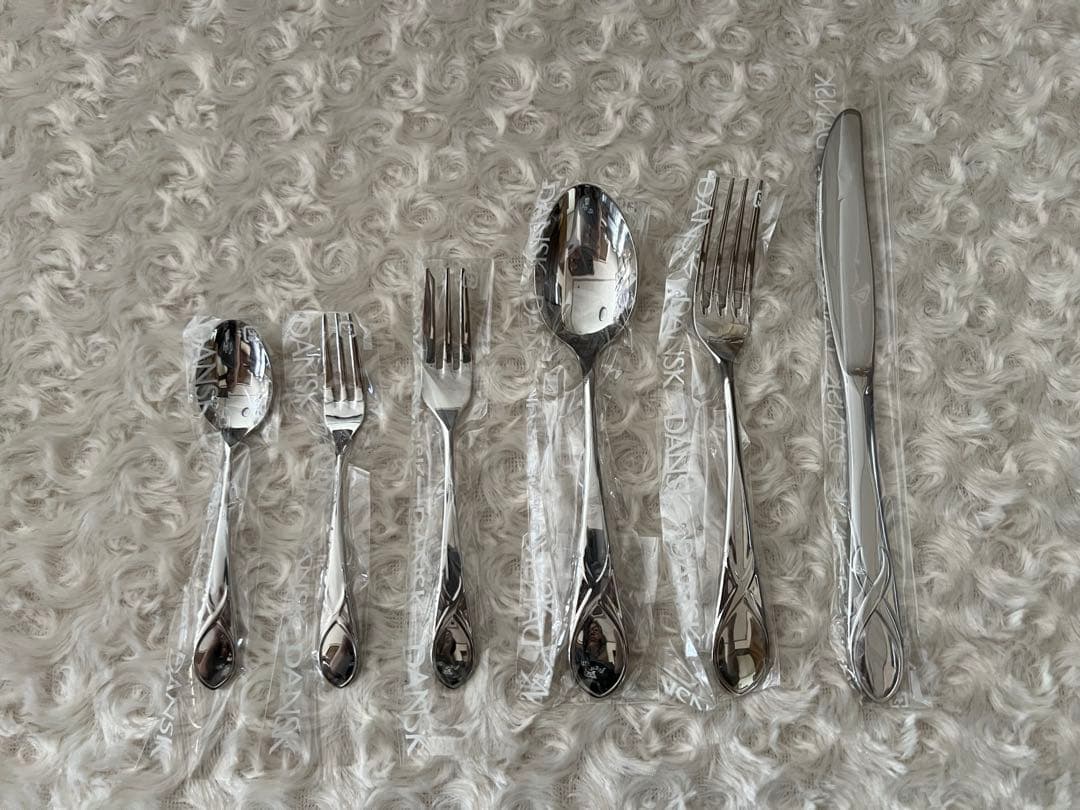 ダンスク カトラリーセット　LEAF リーフ　ディナーセット〈30本セット〉