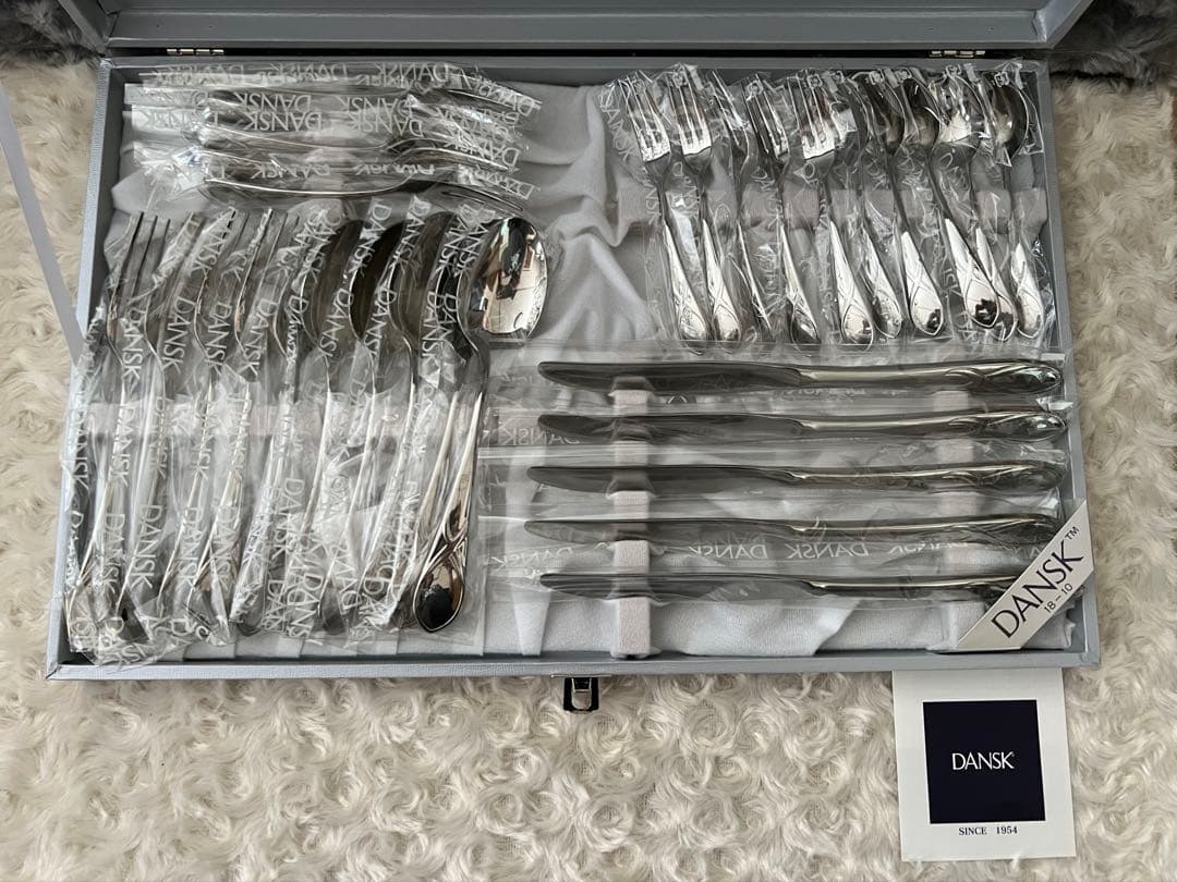 ダンスク カトラリーセット　LEAF リーフ　ディナーセット〈30本セット〉