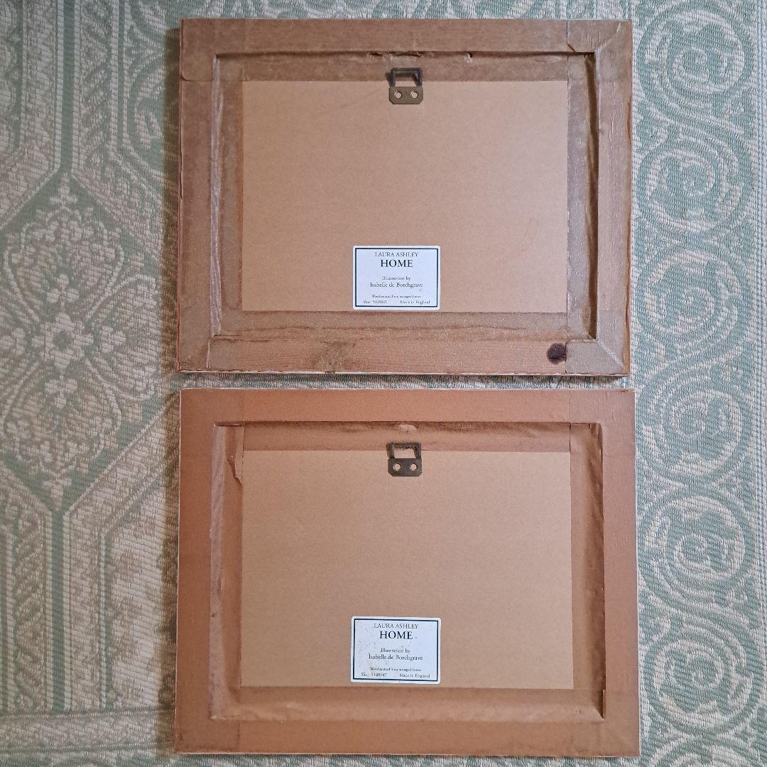 お値下げ中！ LAURA ASHlEY ローラアシュレイ 額絵２枚セット