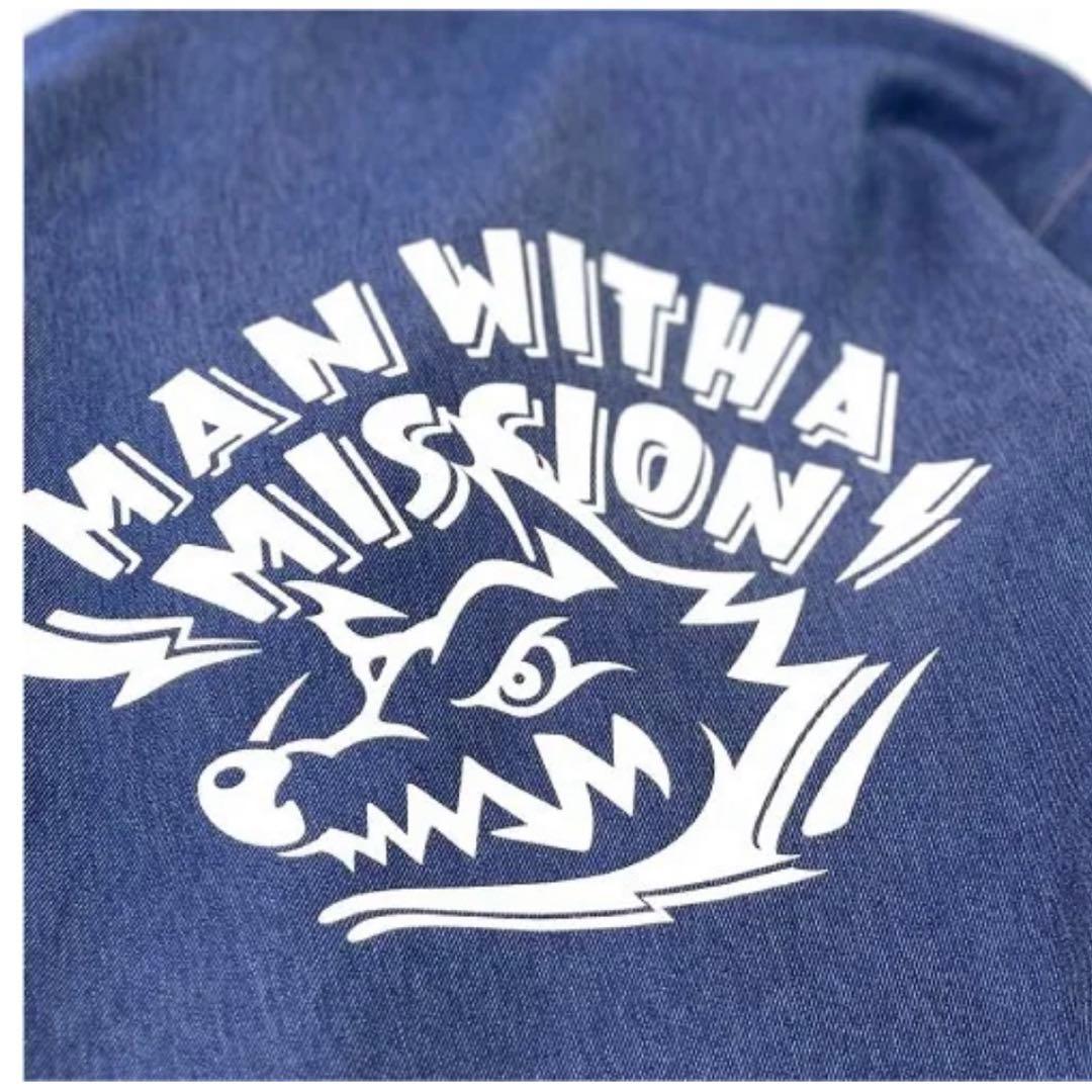 MAN WITH A MISSION デニム風コーチジャケット
