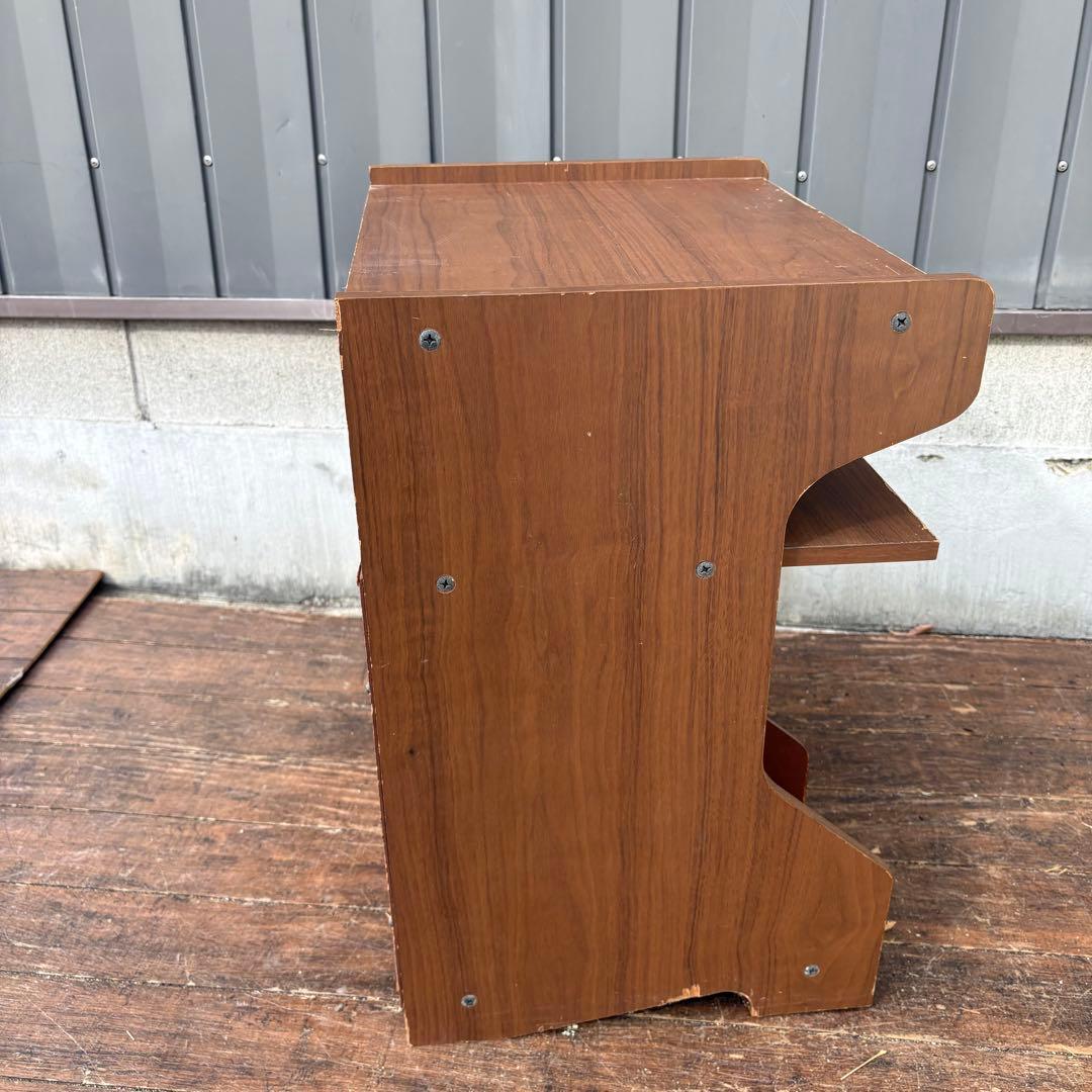 A3 昭和レトロ OTTO レコードラック 木製 LP収納 マガジンラック