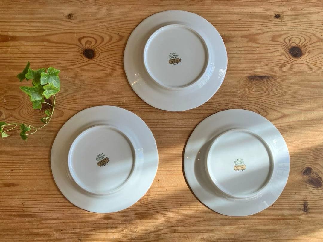 ジノリ アンティコアンティークローズ 19デザートプレート×3 - メルカリ