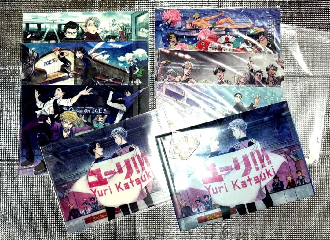 つ*ろ様 ユーリ!!! on ice MAPPAオリジナルクリアファイルセット