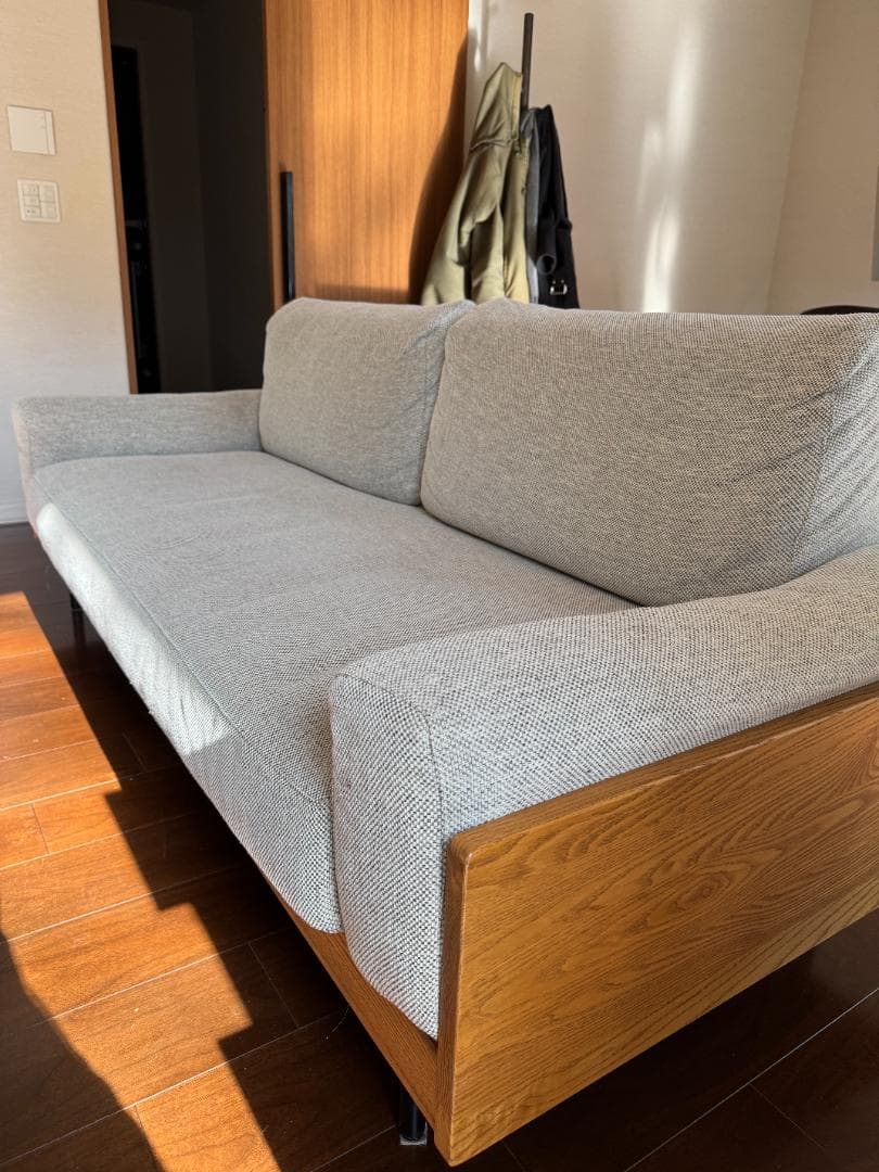 unico ウニコ TREL カバーリングソファ 3シーターベージュウニコトレル