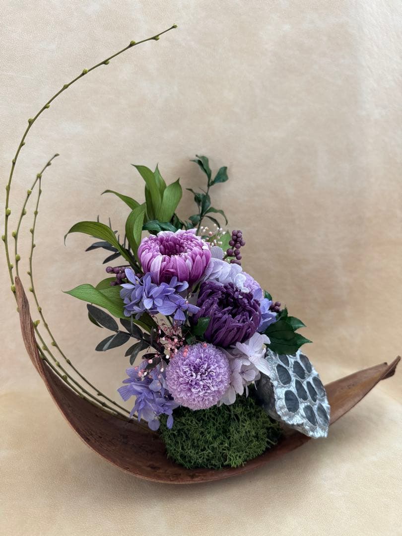 仏花プリザーブフラワー　一基 262008