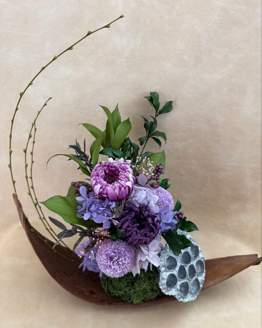 仏花プリザーブフラワー　一基 262008