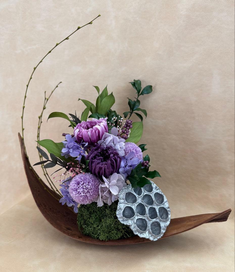 仏花プリザーブフラワー　一基 262008