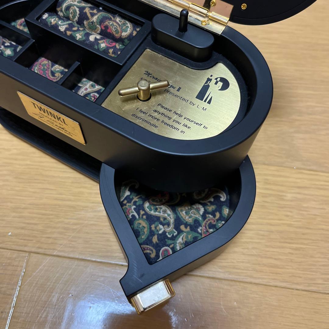 オルゴール付き アクセサリーケース 平成レトロ - メルカリ