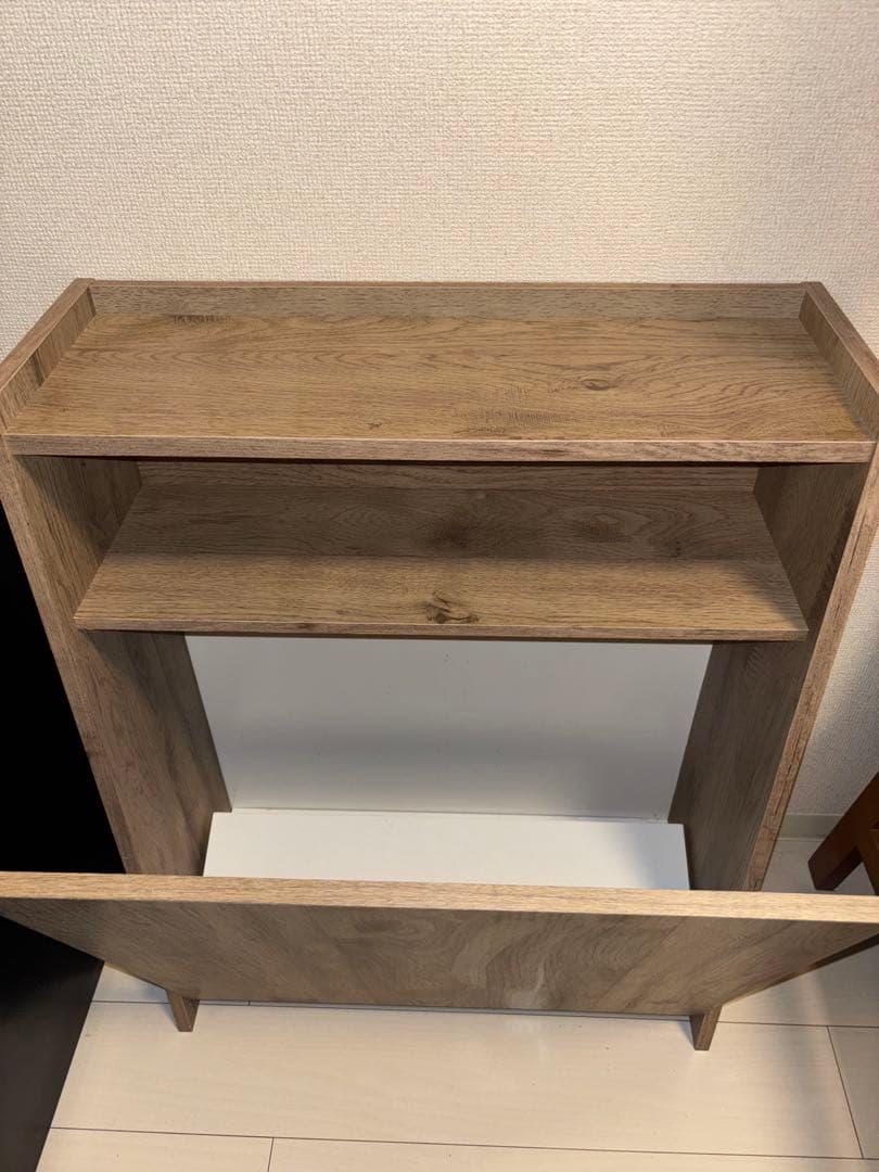 【組み立て不要】送料無料アイリスオーヤマ木目調ごみ箱完成品