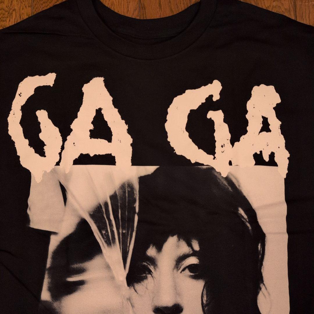 Lサイズ｜Lady Gaga Tシャツ 黒 MAYHEM 限定マーチ - メルカリ