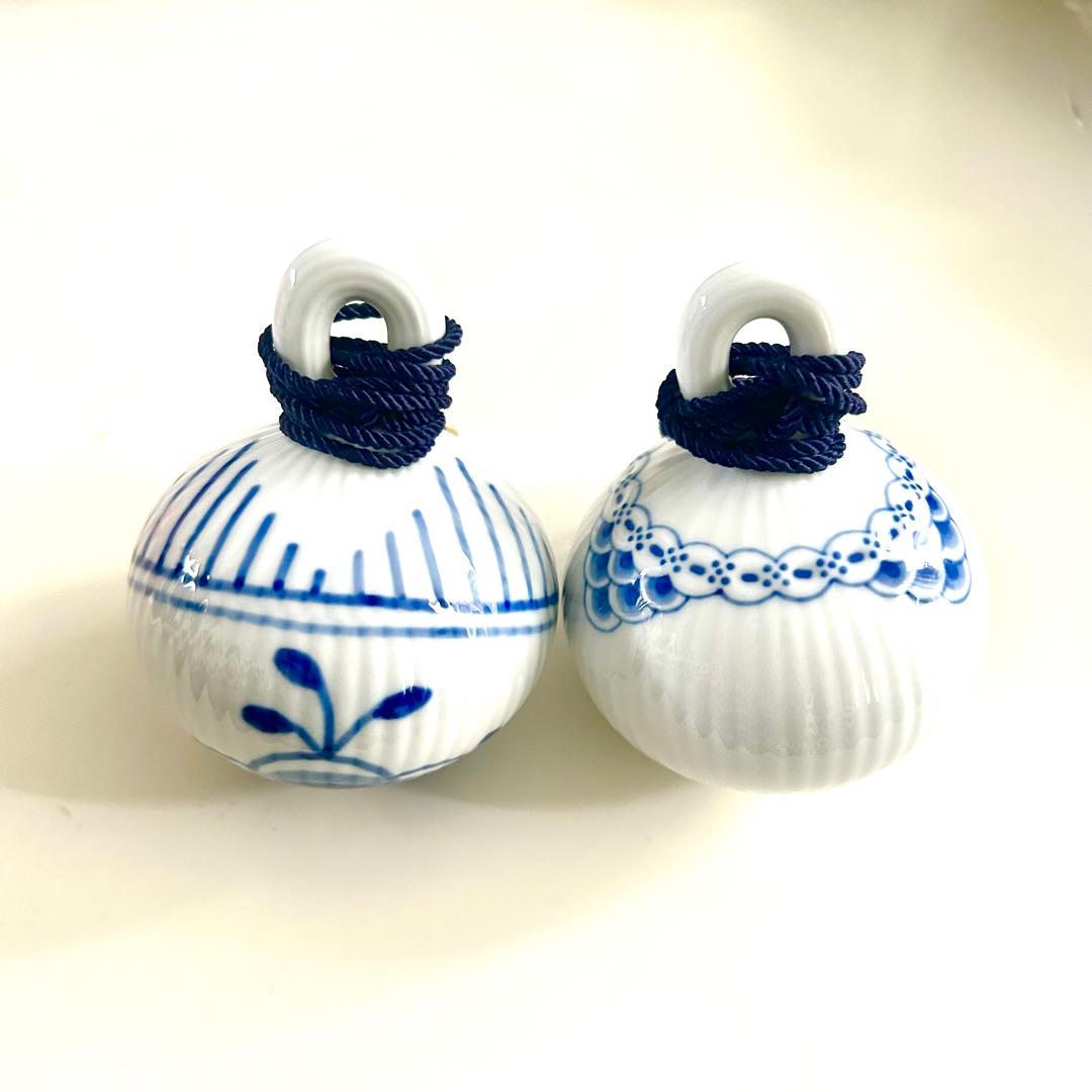 新品ロイヤルコペンハーゲン オーナメント ブルーフルーテッド プリンセス メガ