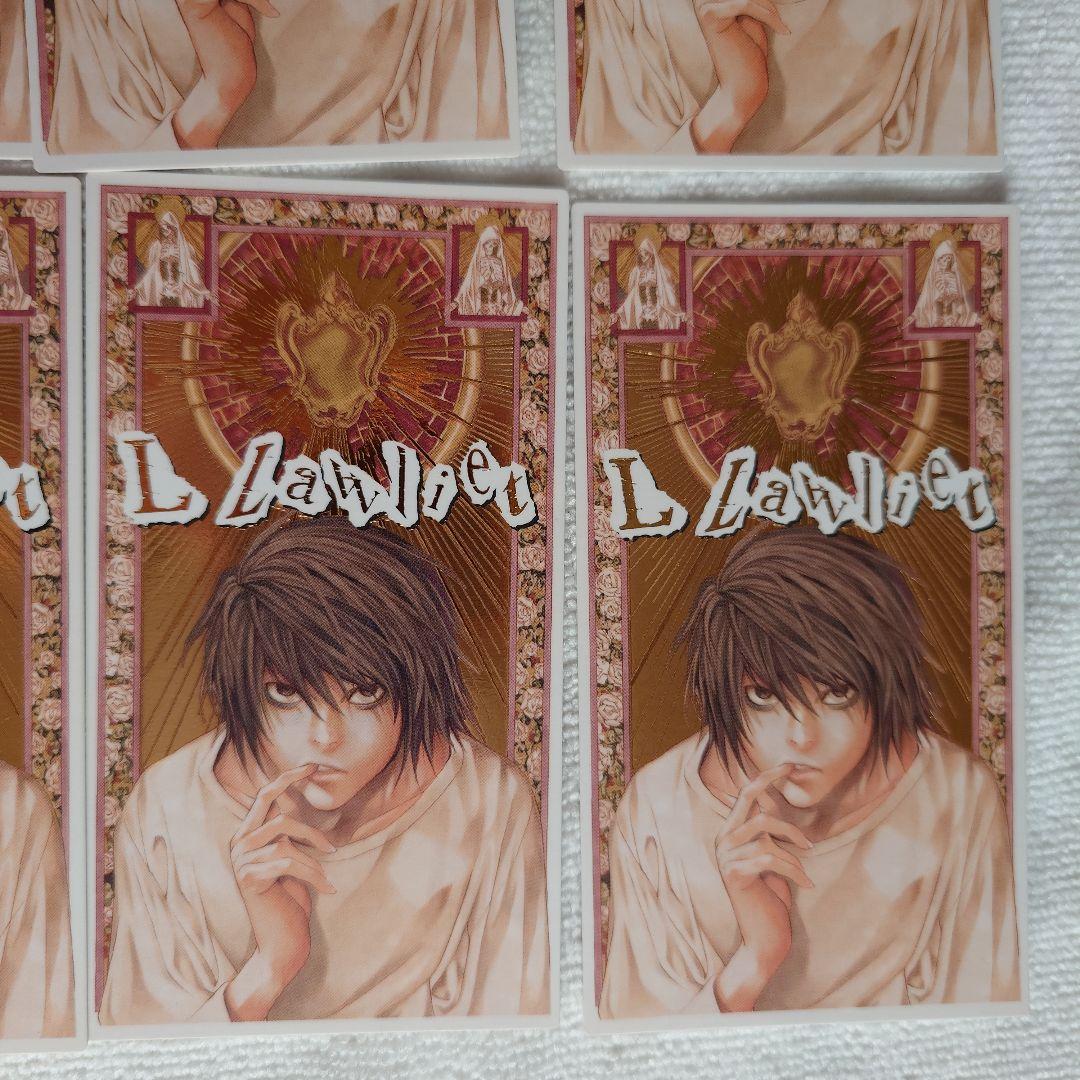 DEATH NOTE デスノート 13巻 L 特典 タロットカード 6枚セット - メルカリ