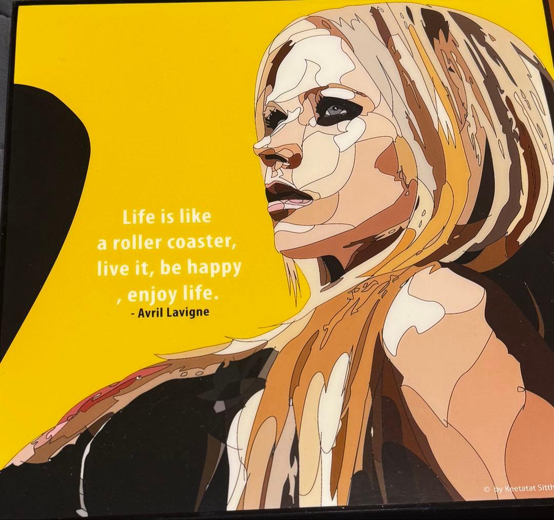 ビリー、テイラー、アヴリル イラストアート