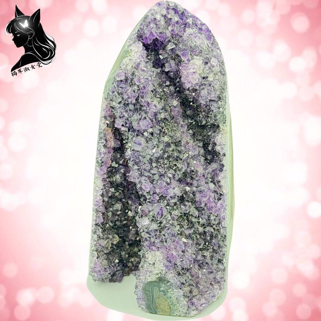 TANAKA・YA 天然 アメジスト クラスター 神秘 希少 原石 インテリア