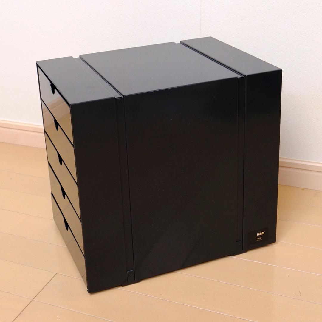 USMハラー イノスボックス 5ドロワー ブラック