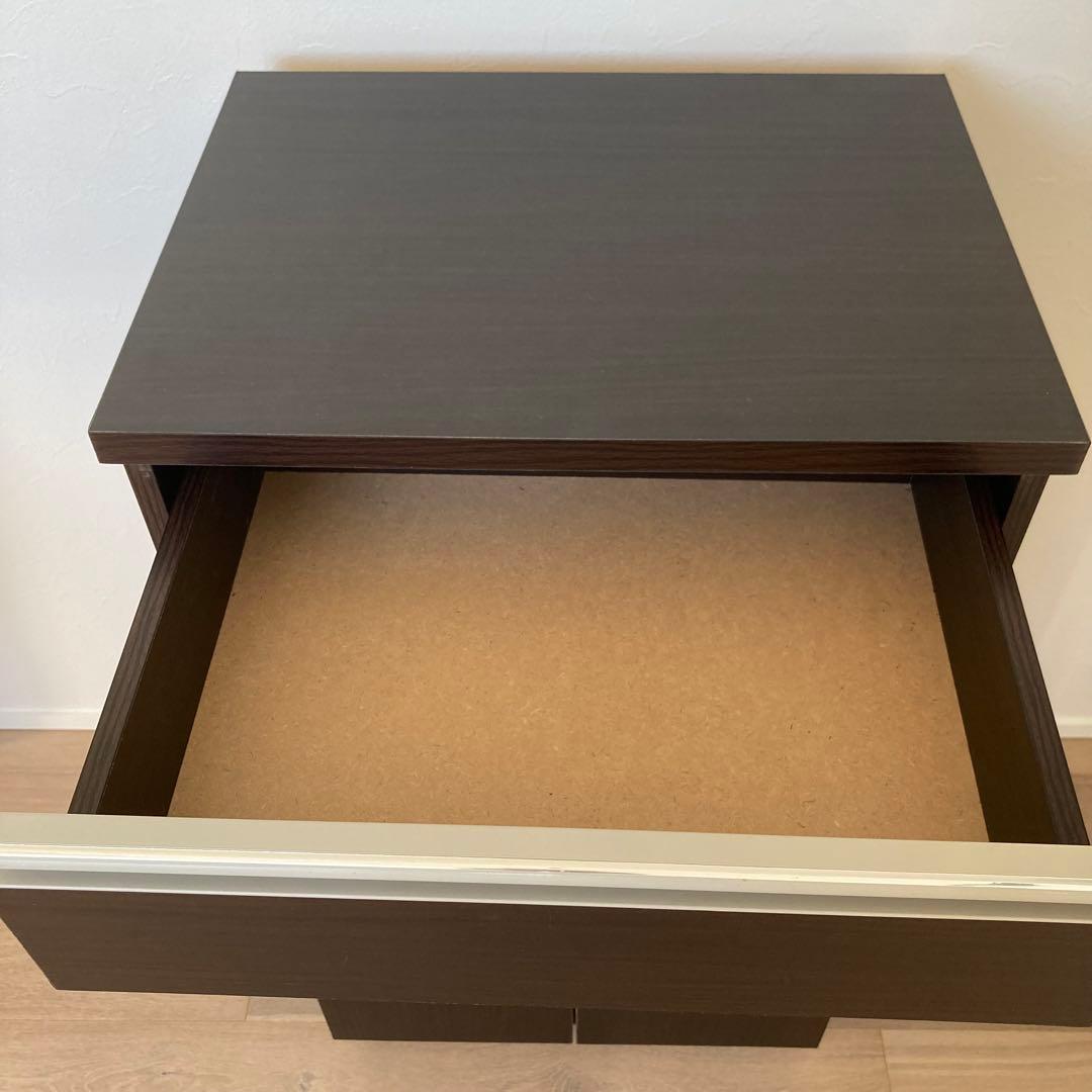 値下げ/送料無料】ニトリ ゴミ箱 分別ペールカウンター ダークブラウン