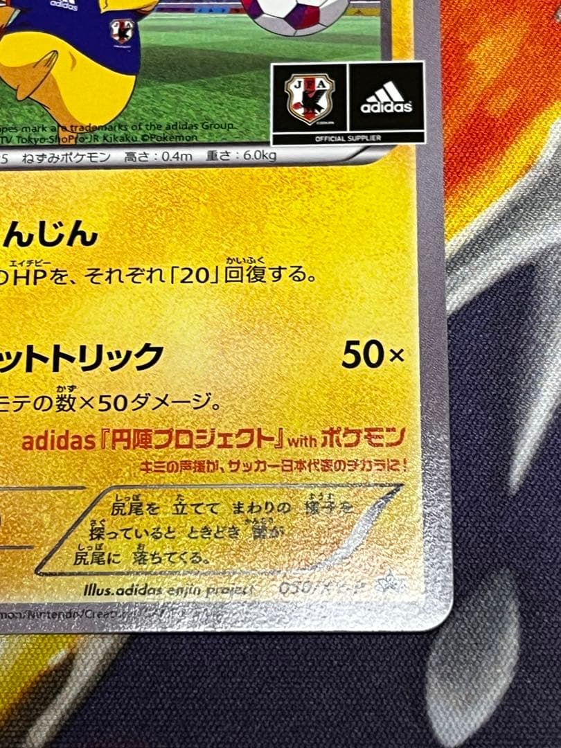 日本代表のピカチュウ：ポケモンNewモン! Book付録 PROMO XY